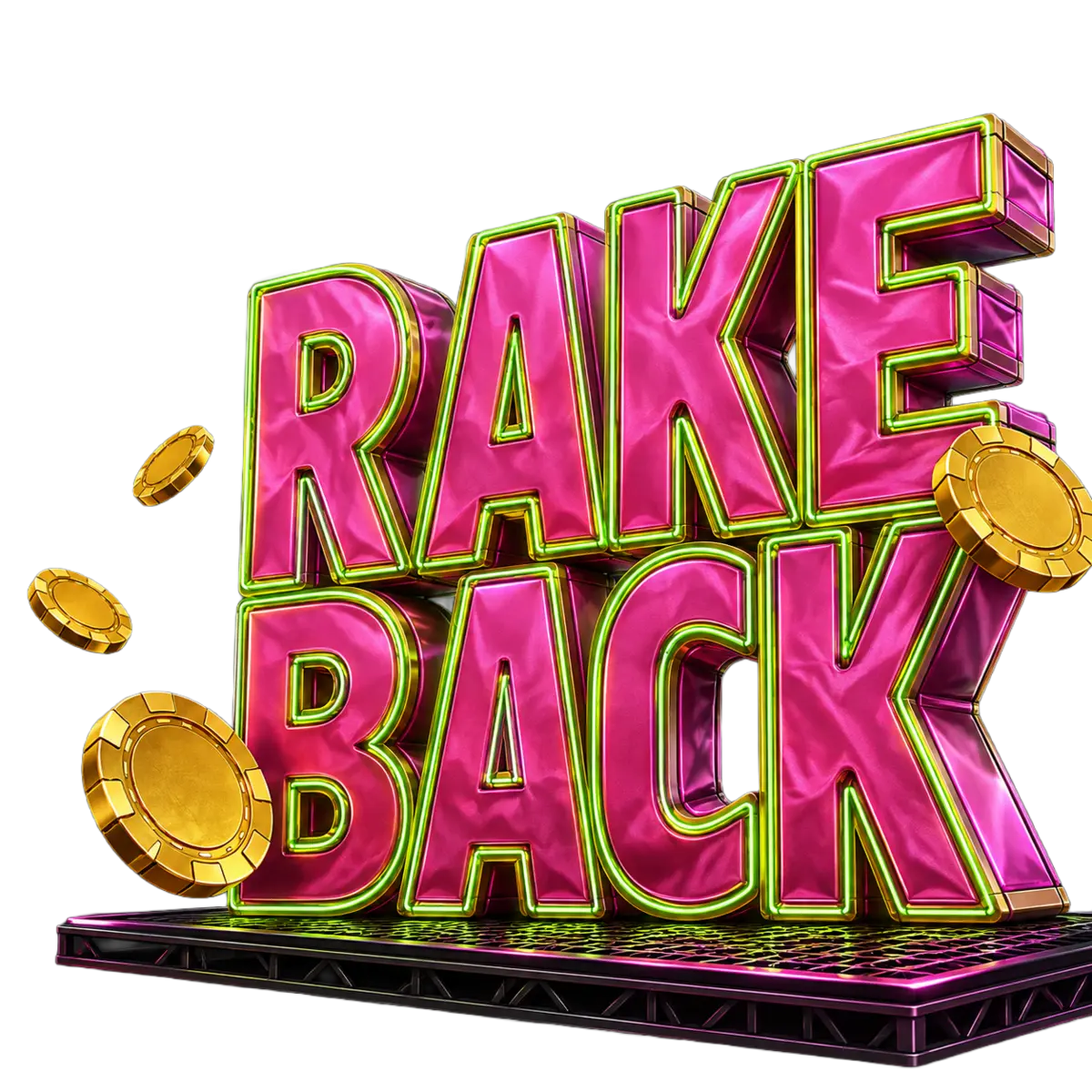 Coins Rakeback: Bis zu 18 %