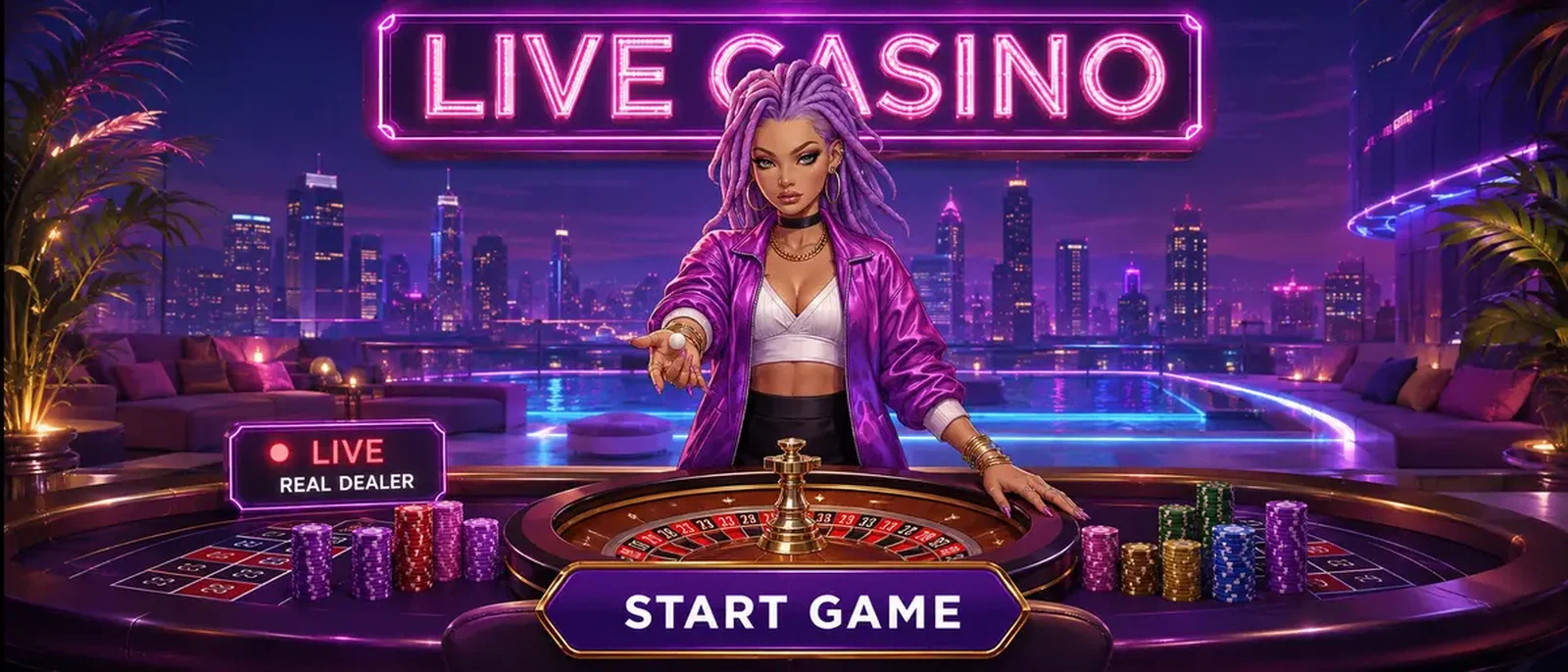 BroWinner Live Casino Tische